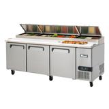 Migali C-PP93-HC Competitor Series 93" Pizza Prep Table w/ Refrigerated Base, 115v, 12 Third-Size Pans, Digital Controls, Stainless Steel