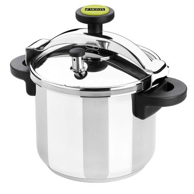 Matfer Bourgeat 013206 12 2/3 qt Pressure Cooker w/ Plastic Handles, Stainless Steel