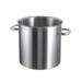 Matfer Bourgeat 694028 18 qt Stainless Steel Stock Pot - Induction Ready