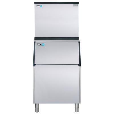 ITV Ice Makers SPIKAMS1000/S-500 W2H (17403/19500) 974 lb Spika Full/Half Cube Commercial Ice Machine w/ Bin - 507 lb Storage, Water Cooled, 208-230v, Water-cooled, 507-lb. Capacity, Stainless Steel