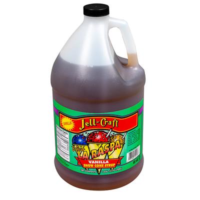 Jell-Craft 10118 1 gal Vanilla Snow Cone Syrup