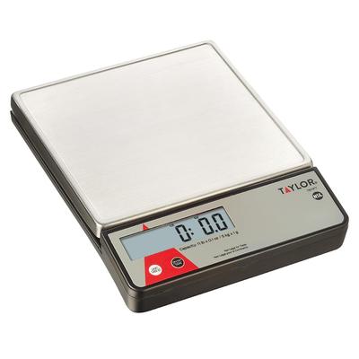 Taylor TE11 Digital Portion Control Scale w/ Stainless Steel Platform & LCD Display