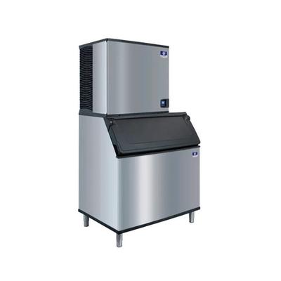 Manitowoc IDT0900A/D970 851 lb Indigo NXT Full Cube Commercial Ice Machine w/ Bin - 882 lb Storage, Air Cooled, 208-230v/1ph, Blue | Manitowoc Ice