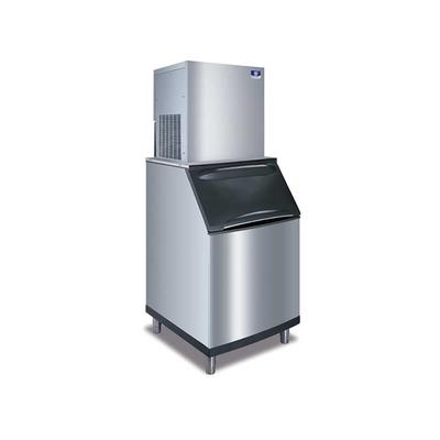 Manitowoc RFF1220C/RCUF1200/D970/K00473 1152 lb Flake Commercial Ice Machine w/ Bin - 882 lb Storage, Remote Cooled, 208-230v, 882 Ib Storage, Stainless Steel