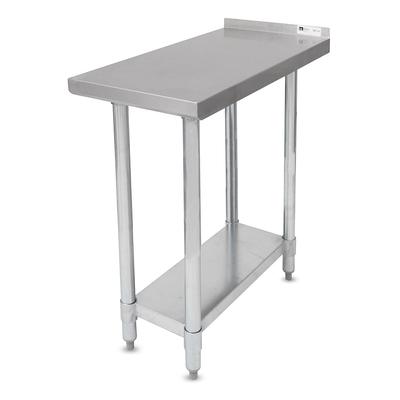 John Boos EFT8-3024 Riser Top Filler Table w/ Galvanized Legs, Stainless Steel Top, 30 x 24", Stainless Steel