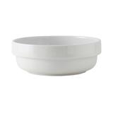 Tuxton BPB-620 62 oz Round DuraTuxÂ© Salad Bowl - China, Porcelain White