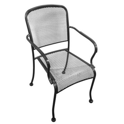 H&D Commercial Seating MC19A Wrought Iron Indoor/O...