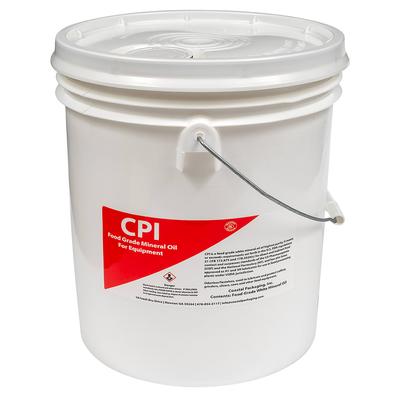 Coastal Packaging 030555880079 5 gal Food Grade Mineral Oil, Wood and Metal Conditioner, White