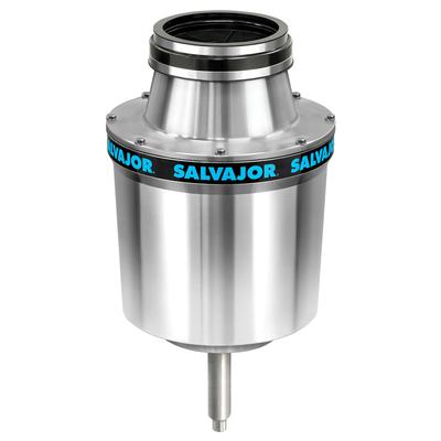 Salvajor 500-SA-3-WSP Water Saving Disposer Package w/ 3 1/2" Sink Collar - 5 HP Motor, 208v/3ph, Chrome