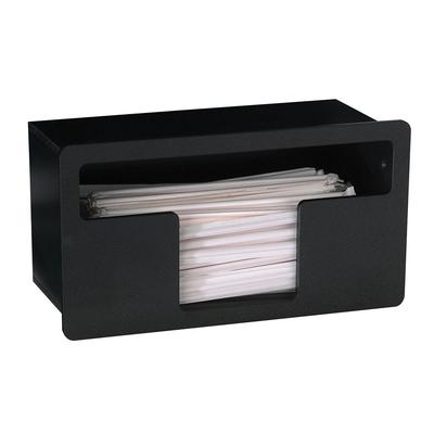 Dispense-Rite FMTS-1BT 1 Compartment Straw Holder - 11 5/8