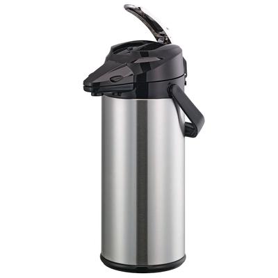 Service Ideas ENALG22S Signa-Air 2 1/5 Liter Lever Action Airpot, Glass Liner, Silver