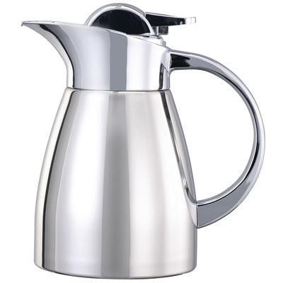 Service Ideas LVP67 3/5 liter Elite Touch Coffee Server, Polished Finish, Silver