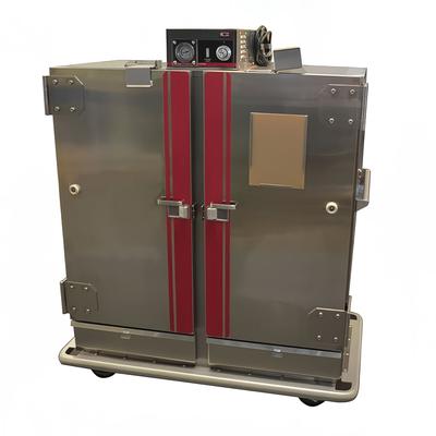 Carter-Hoffmann BB1100 Heated Banquet Cart - (96) Plate Capacity, Stainless, 120v, Stainless Steel