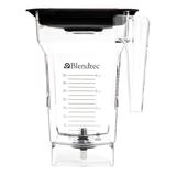 Blendtec 40-710-03 75 oz FourSide Jar w/ Black Hard Lid & 3" Wingtip Blade - Tritan, Clear