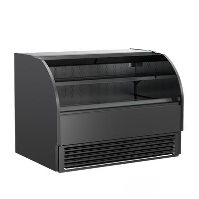 Structural Concepts HMO7536R 75 1/8" Horizontal Open Air Cooler w/ (2) Levels, 208-240v/1ph, Black