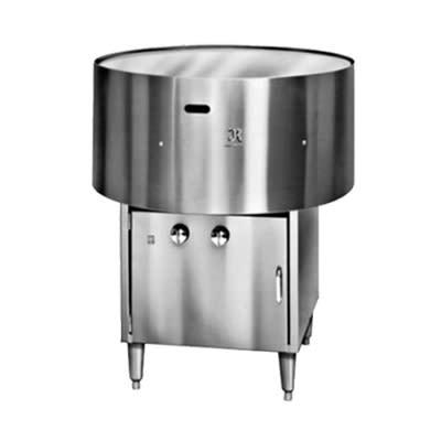 Jade Range 34" Gas Rotating Tortilla Griddle - Variable Speed, Stainless Steel, Natural Gas, JTRG-34