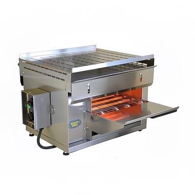 Equipex CT-3000 Conveyor Toaster - 540 Slices/hr w/ 2 3/8" Product Opening, 208v/1ph, 208 V, Stainless Steel