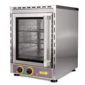 Equipex FC-280V/1 Quarter-Size Countertop Convection Oven, 120v, Thermostatic Controls, Stainless Steel