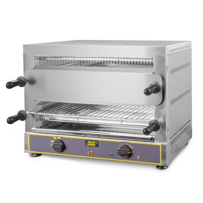 Equipex TS-327 Countertop Commercial Toaster Oven w/ (2) Racks, 208-240v/1ph, 2 Wire Racks, Stainless Steel