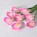 LOVE DOCK 3 Pieces Artificial Flower Calla Lily Fake Flower for Home Decoration