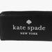 Kate Spade Bags | Kate Spade Glitter On Large Embossed Black Leather Continental Wallet Nwt | Color: Black/Silver | Size: Os