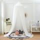 Kids Bed Canopy for Bedroom,Children Bed Canopy Round Dome Mosquito Net,Reading Room Decorations,Nursery Room Decorations,Kids Princess Play Tents,Hanging Blocking Light Canopy for Baby Color S