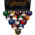 Billmart Billardkugeln Set 16 Billardkugeln (Black Marble Premium)