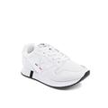19V69 ITALIA Damen Womens Sneaker SNK 003 W White Oxford-Schuh, Weiß, 35 EU