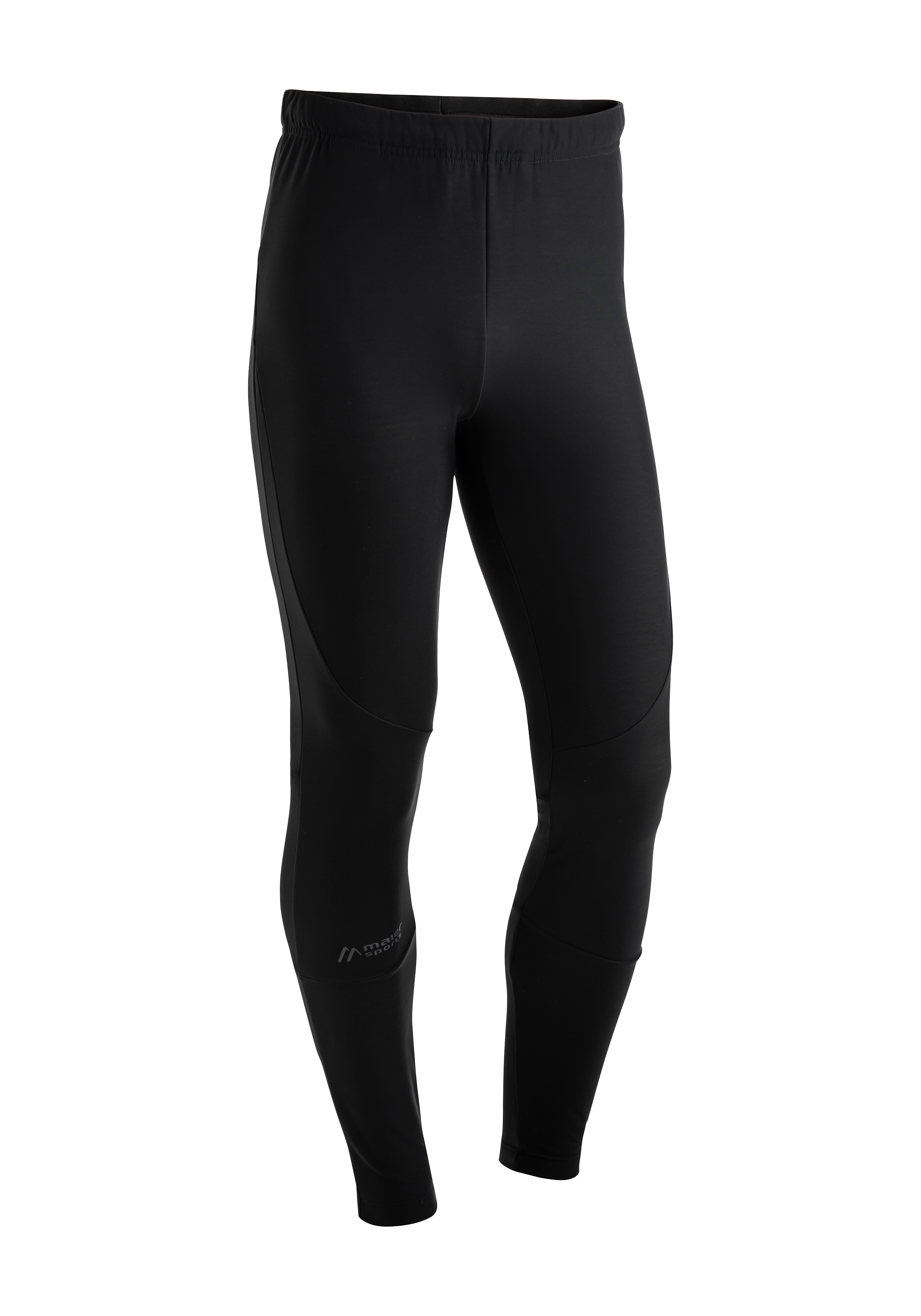 Funktionstights MAIER SPORTS "Unakit M", Herren, Gr. 56, Normalgrößen, schwarz, 85% Polyamid, 15% Elasthan, Hosen, atmungsaktive Sporttights für Touren und sportliche Einsätze Image