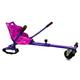 Gift Gadgets Racer Hoverkart Graffiti Galaxy Spider Camo Go Kart Hover Cart Frame Adjustable Accessory Fits For 6.5 8 10 Inch Electric Self Balance Boards (Camo Purple)