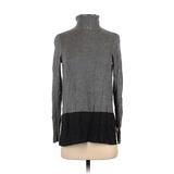 Ann Taylor Factory Turtleneck Sweater: Gray Tops - Women's Size X-Small