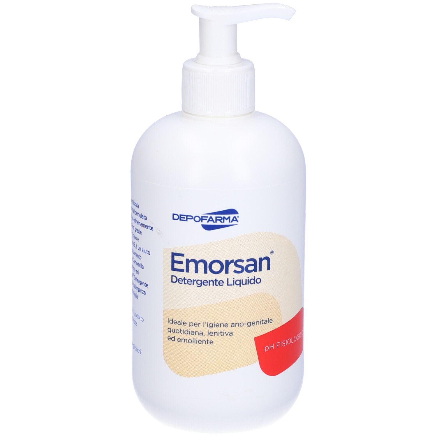 Emorsan Detergente Liquido Igiene Ano-Genitale Ph Fisiologico 500 Ml m