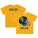 Toddler Gold Baylor Bears Dripping Helmet T-Shirt