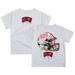 Youth White UNLV Rebels Dripping Helmet T-Shirt