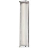 Hudson Valley Newburgh 5.25" Wide Polished Nickel 1 Light LED Wall Sco