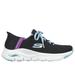 Skechers Women's Slip-ins: Arch Fit - Fresh Flare Sneaker | Size 6.5 | Black | Textile/Synthetic | Vegan | Machine Washable