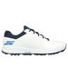 Skechers Men's GO GOLF Elite 5 - GF Shoes | Size 10.0 | White/Navy | Synthetic/Textile | Arch Fit