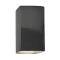 Justice Design Group Ambiance 5 Inch Wall Sconce - CER-5915W-GRY