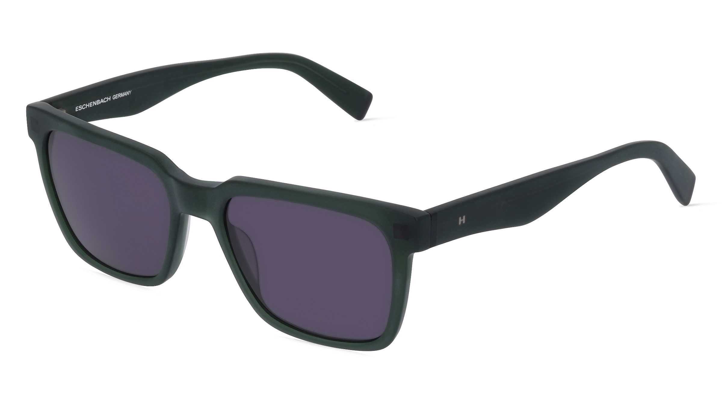 Humphrey’s eyewear 588175 Herren-Sonnenbrille Vollrand Quadratisch Kunststoff-Gestell, grün