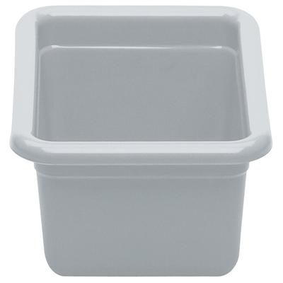 Cambro 912CBP180 Poly Cambox 12" x 9" x 5" Light Gray Polyethylene Utility Box / Undercounter Bus Tub