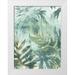 Vess June Erica 19x24 White Modern Wood Framed Museum Art Print Titled - Palm Island I