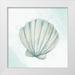 Allen Kimberly 20x20 White Modern Wood Framed Museum Art Print Titled - Seashore Shell 2