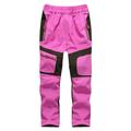 Dadaria Toddler Sweatpants Windproof Waterproof Children Outdoor Kids Pants Boys Girls Soft Pants Warm Teensclimbing Pants Sweatpants Enfant Hot Pink 3-4 Years Toddler