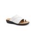 Women's Regina Sandal by Trotters in White (Size 6 M)