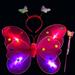 Christmas toys for 3+ year old boys 3pcs/Set Girls Led Flashing Light Fairy Butterfly Wing Wand Headband Costume Toy Kids Gifts Toys for 3 4 5 6 7 Year Old Kids