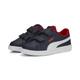 Sneaker PUMA "Smash 3.0 Leather Sneakers Jugendliche" Gr. 34, blau (navy white for all time red blue) Kinder Schuhe