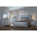 Orren Ellis King Tufted Panel Bed Upholstered, Solid Wood in Gray | 10 H x 82 W x 85 D in | Wayfair B03793E744B04839930CE2E229E366A8