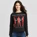 Disney Tops | Disney, Black & Red Star Wars Stormtrooper Long Sleeve Top Multiple Sizes | Color: Black/Red | Size: Various