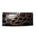 Nine West Bags | Nine West Purse Brown Faux Leather Clutch Bag | Color: Brown/Silver | Size: Os