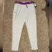Under Armour Pants & Jumpsuits | Bnwt Girls Under Armour Heatgear Pants Size Youth Large-Fits Like Women's Small | Color: Gray/Purple | Size: S